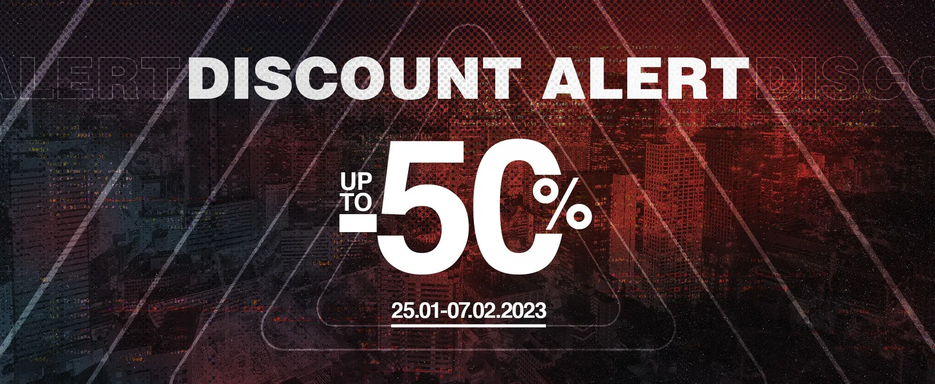 DISCOUNT ALERT