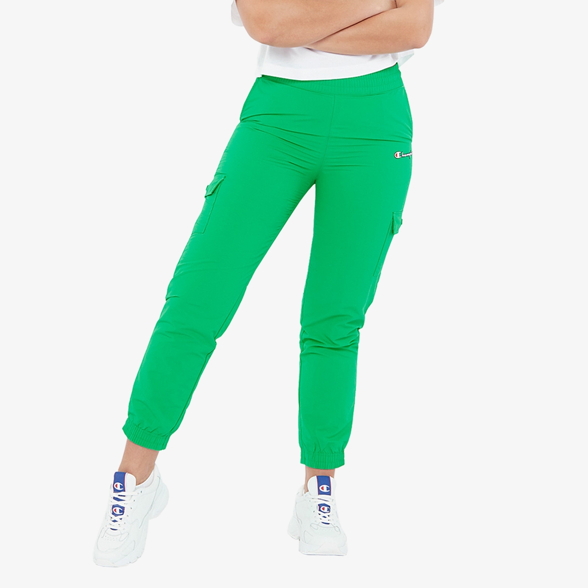 Champion Долен дел тренерки Logo Elastic Cuff Pants 