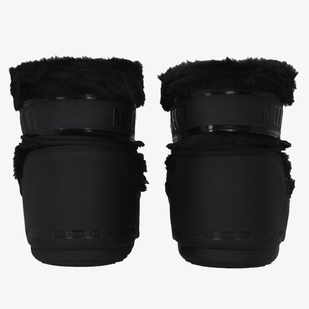 Moon Boot Чизми MB ICON LOW FAUX FUR BLACK