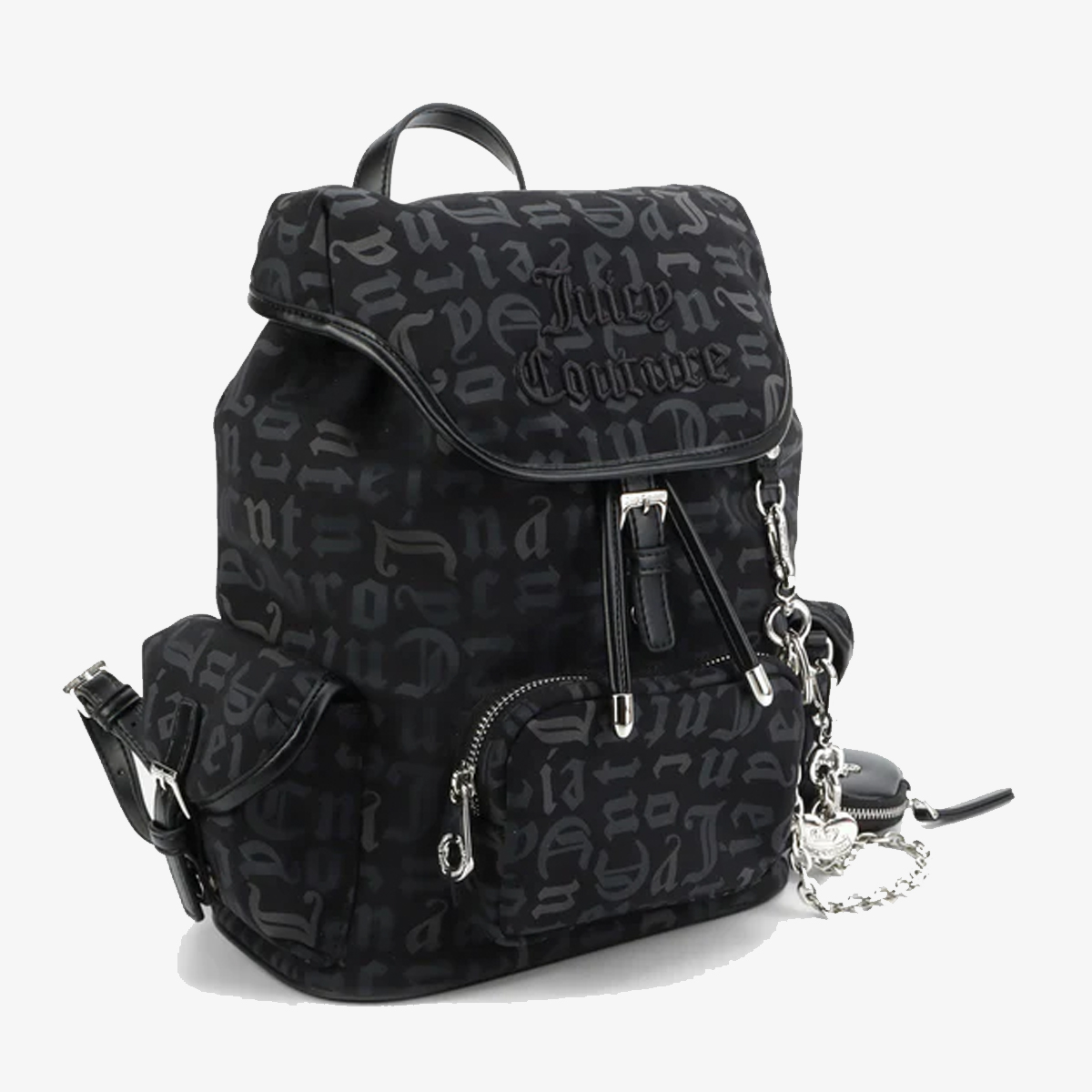 Çantë shpine Juicy Couture Çantë shpine Carol Poliester/PU E zezë