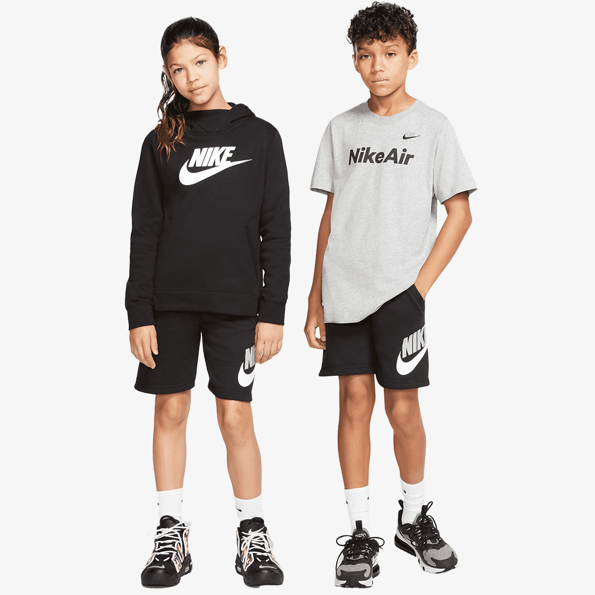 NIKE Шорцеви B NSW CLUB + HBR SHORT FT 