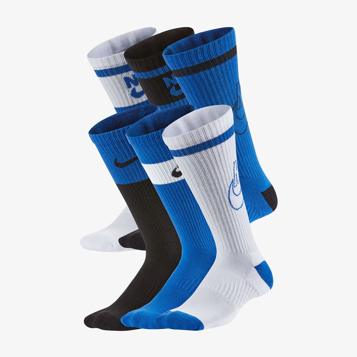Nike Чорапи Y NK EVERYDAY CUSH CREW 6PR -GFX2