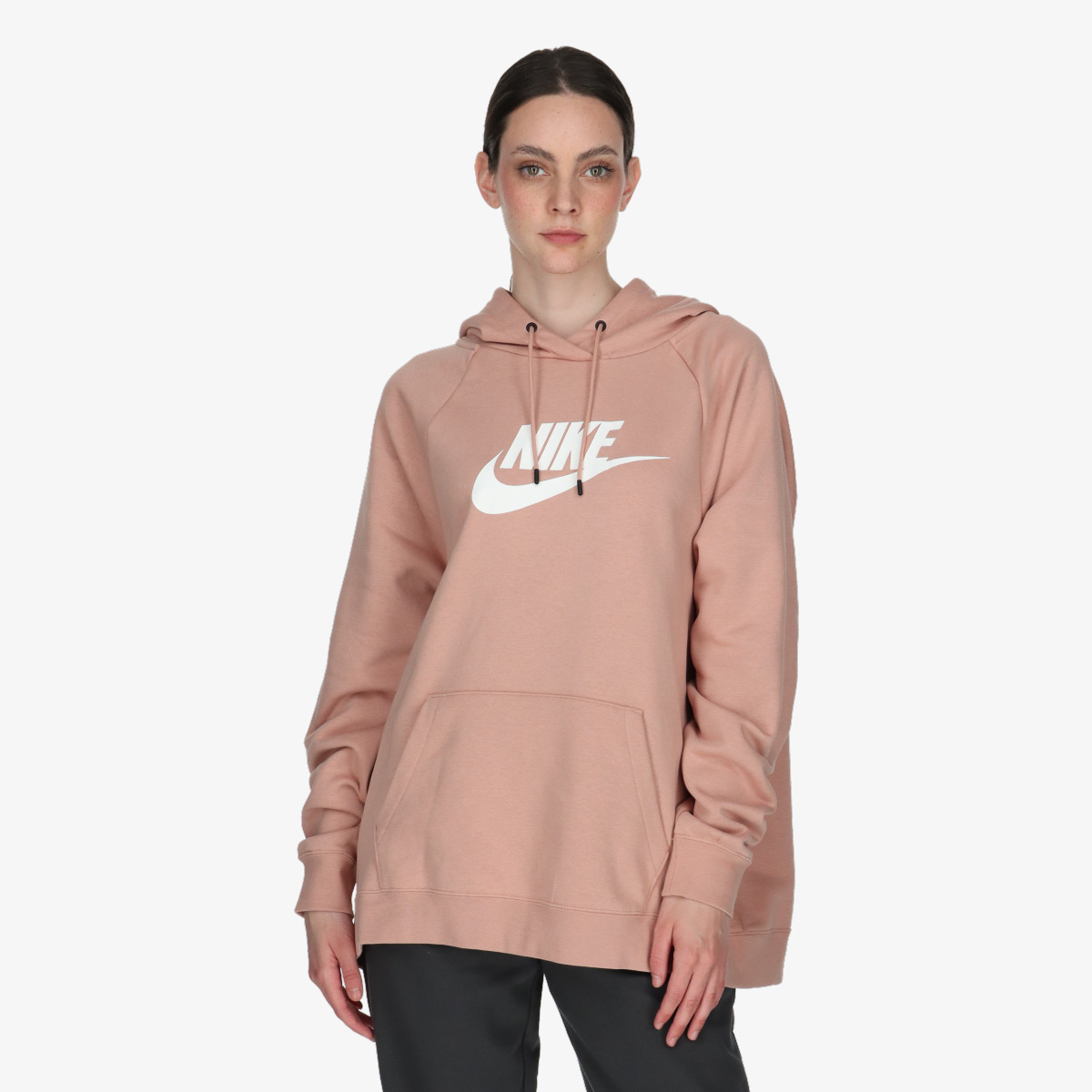NIKE Дуксер W NSW ESSNTL FLC GX HDY PLUS 