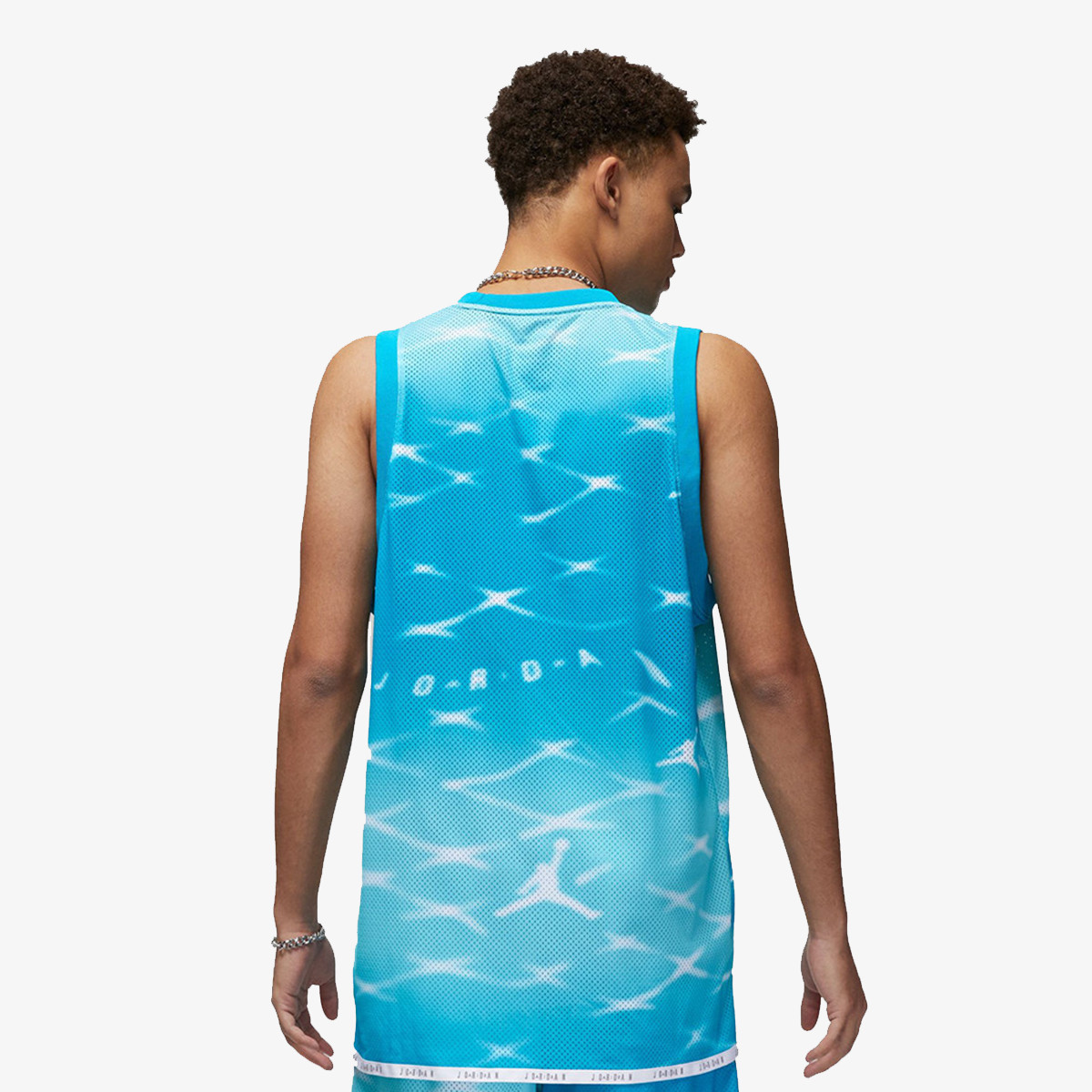 NIKE Маица без ракави M J ESS AOP JERSEY 