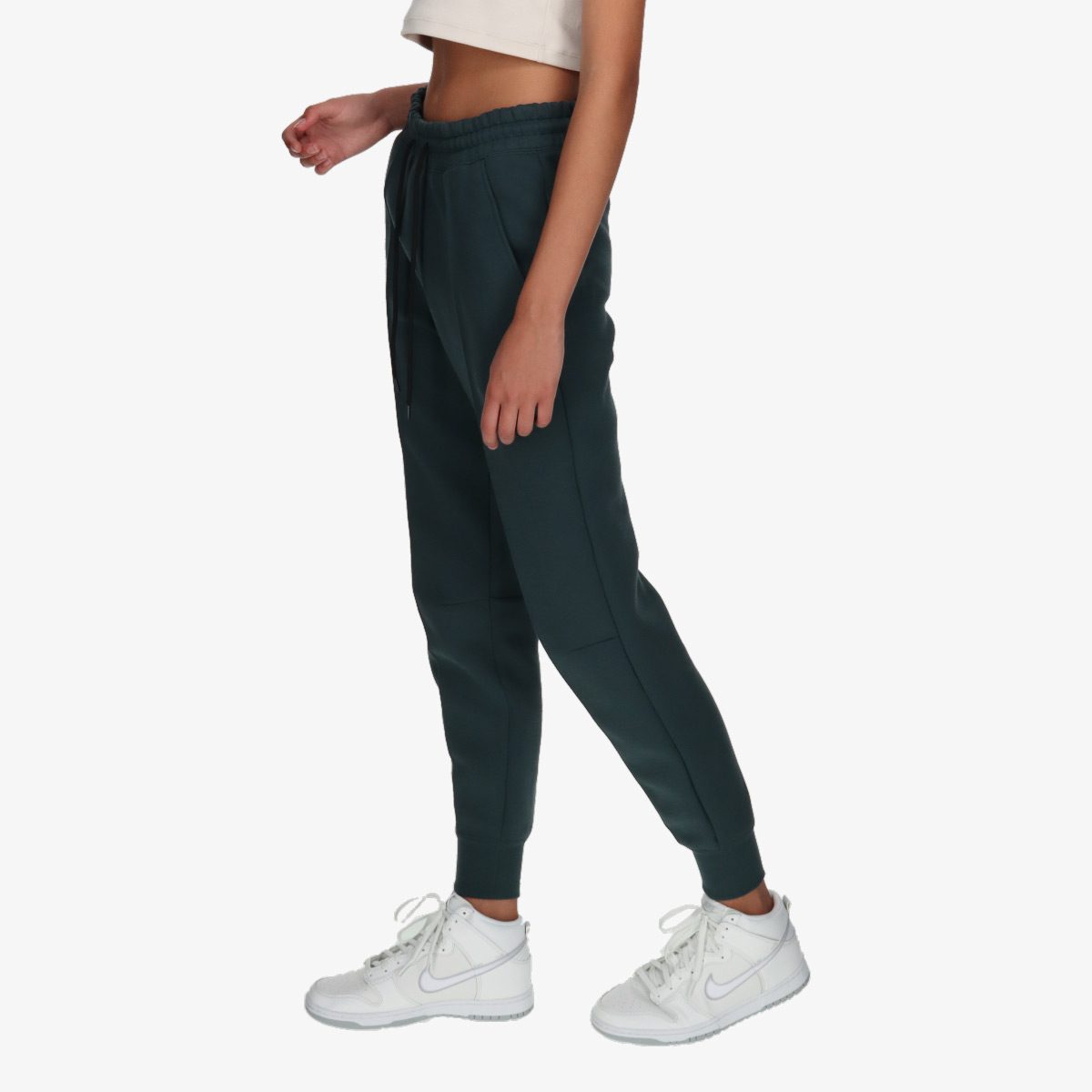 NIKE Долен дел тренерки W NSW TCH FLC MR JGGR 