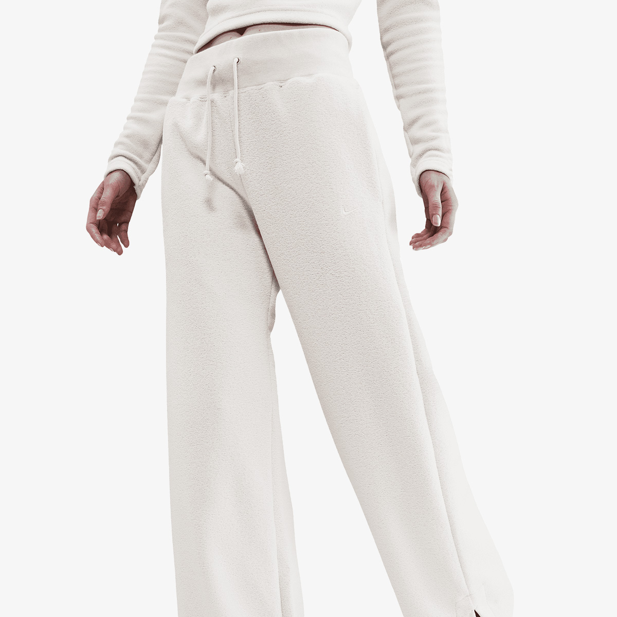 Nike Долен дел тренерки W NSW PHNX PLSH HR PANT WIDE
