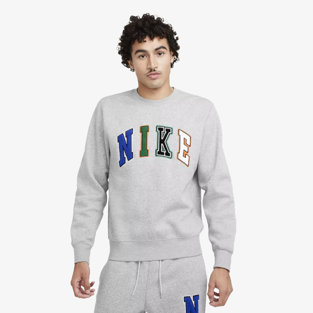 Pánská Mikina NIKE-M NK CLUB BB CREW LETTERS | Eshop CZ