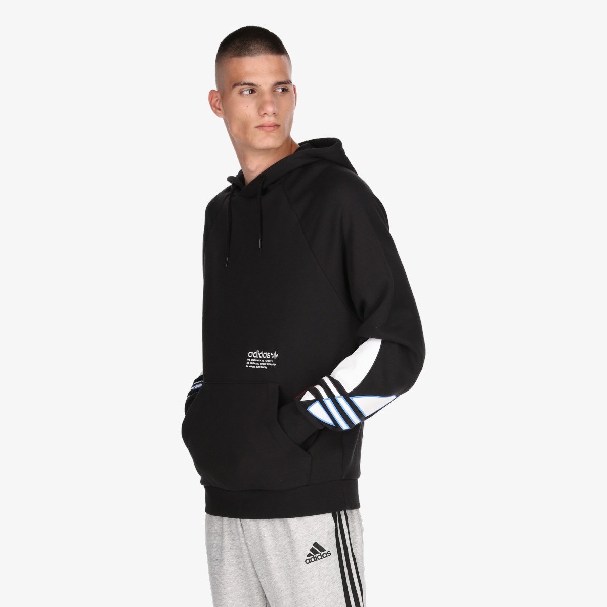 adidas Дуксер TRICOL HOODY 