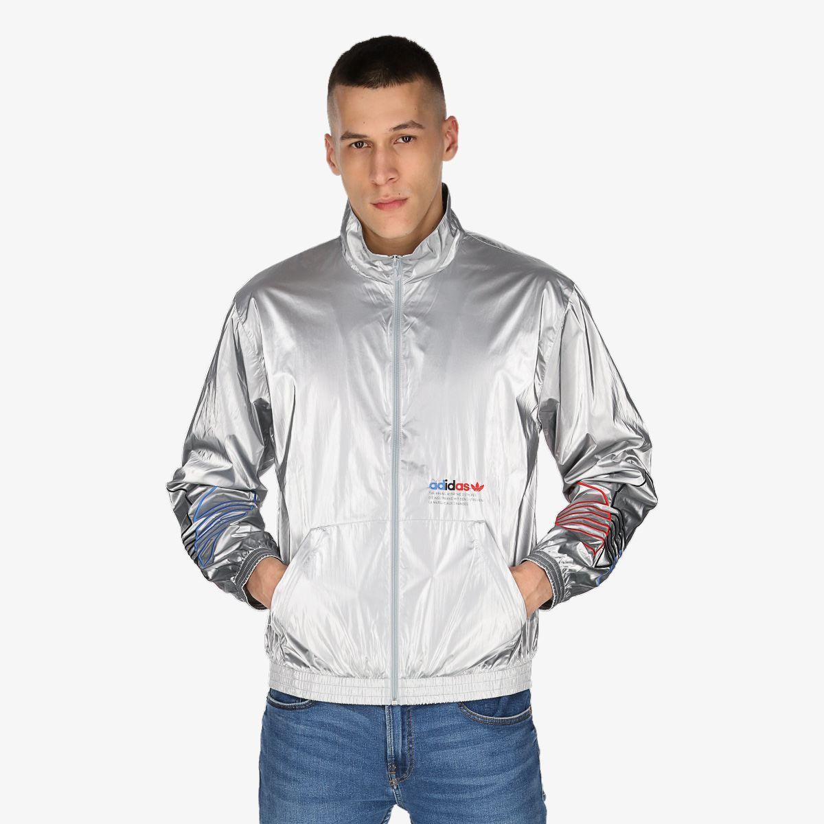adidas Дуксер TRICOL TT SLVR | Buzz - Online Shop