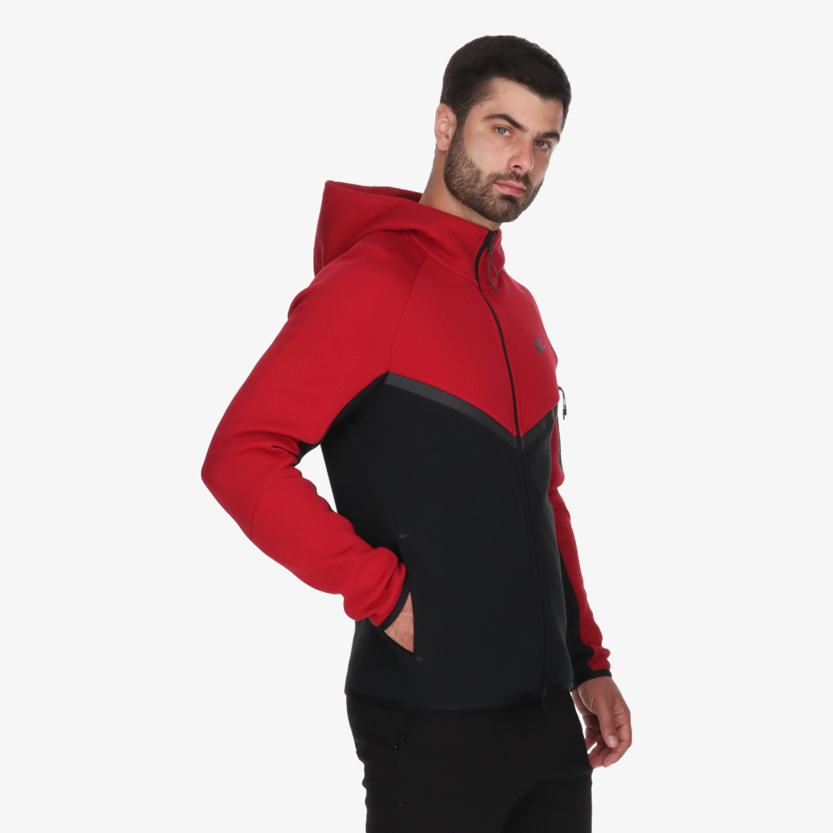 Nike Дуксер M NK TCH FLC FZ WR HOODIE