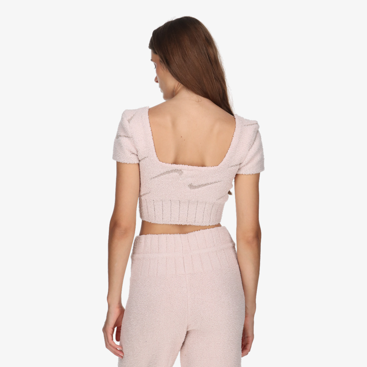 Nike Маица W NSW PHNX BCL SS CROP TOP