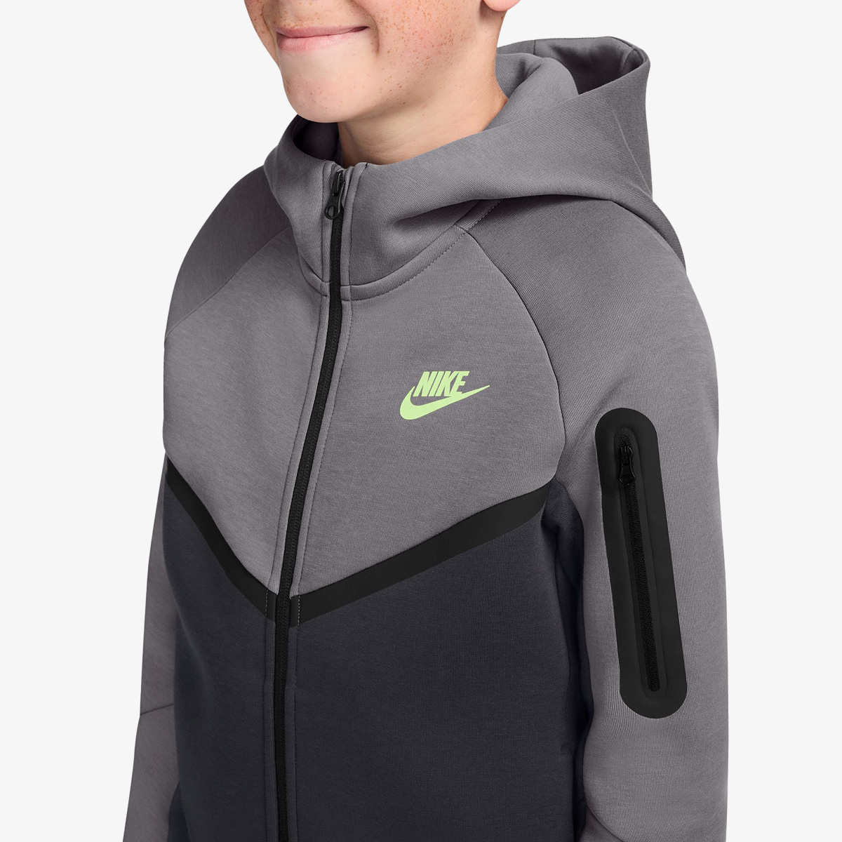 Nike Triko B NSW TCH FLC FZ - PD