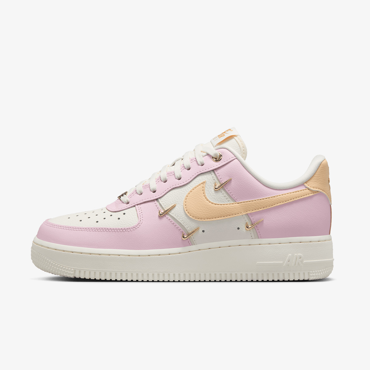 pink foam nike air force ljusrosa