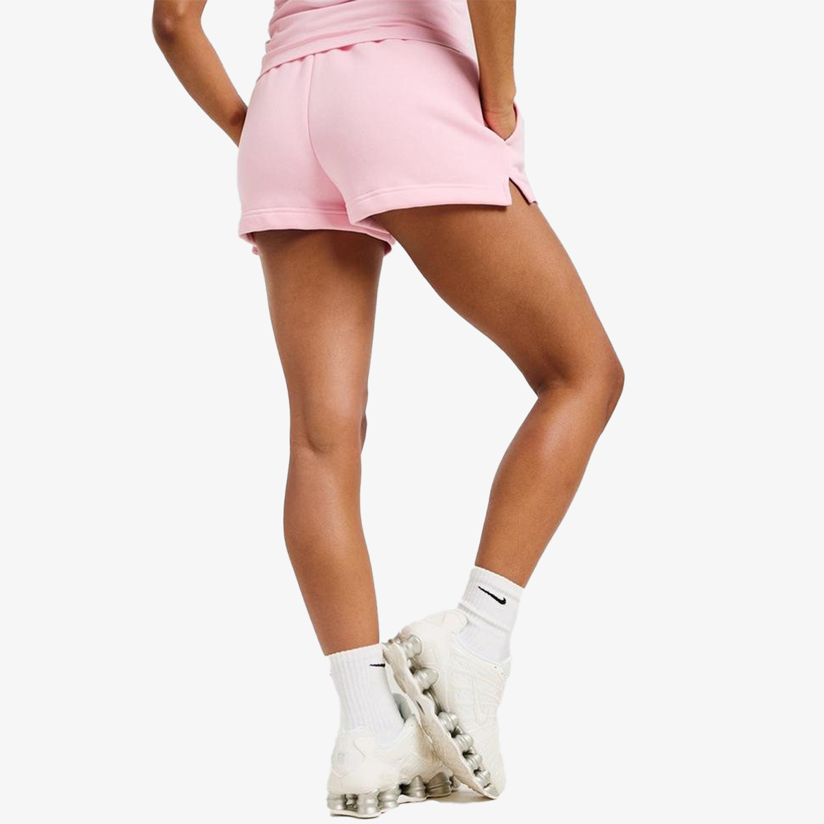 Pantallona të shkurtra Nike W NSW PHNX FLC MR STD 2IN SHRT