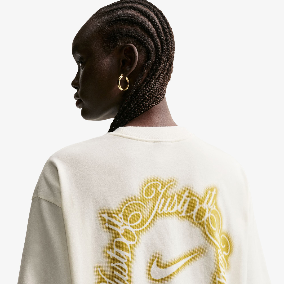 Nike T-Shirt W NSW SS TEE OS JDI SCRIPT