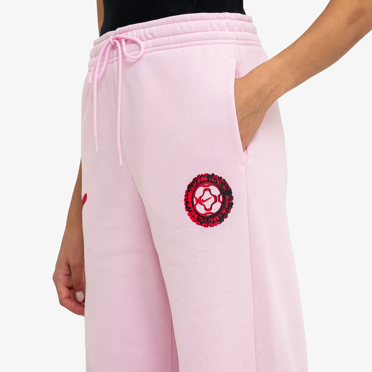 Pantallonat e poshtme Nike Tracksuit W NSW FLC HR PANT WIDE 2