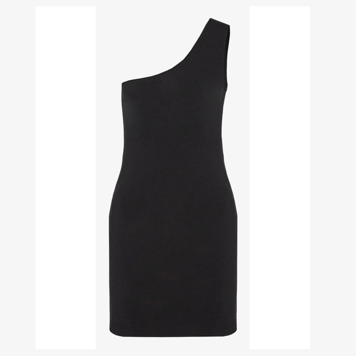 Juicy Couture Фустан ASYMMETRIC FITTED DRESS WITH DIAMANTE 
