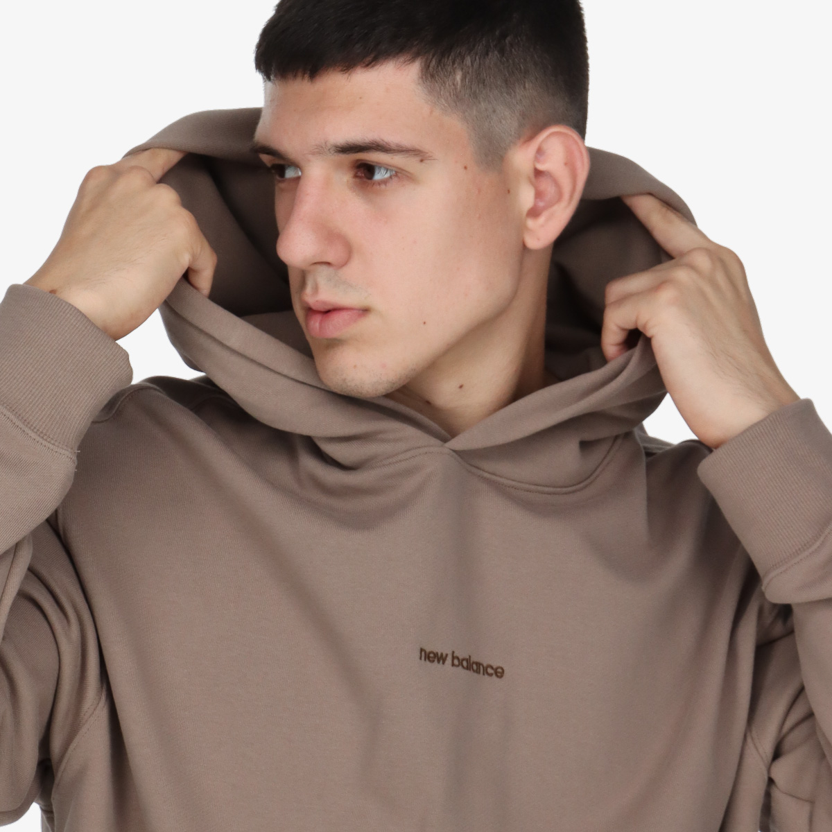 NEW BALANCE Дуксер ATHLETICS LINEAR FLEECE TOP 