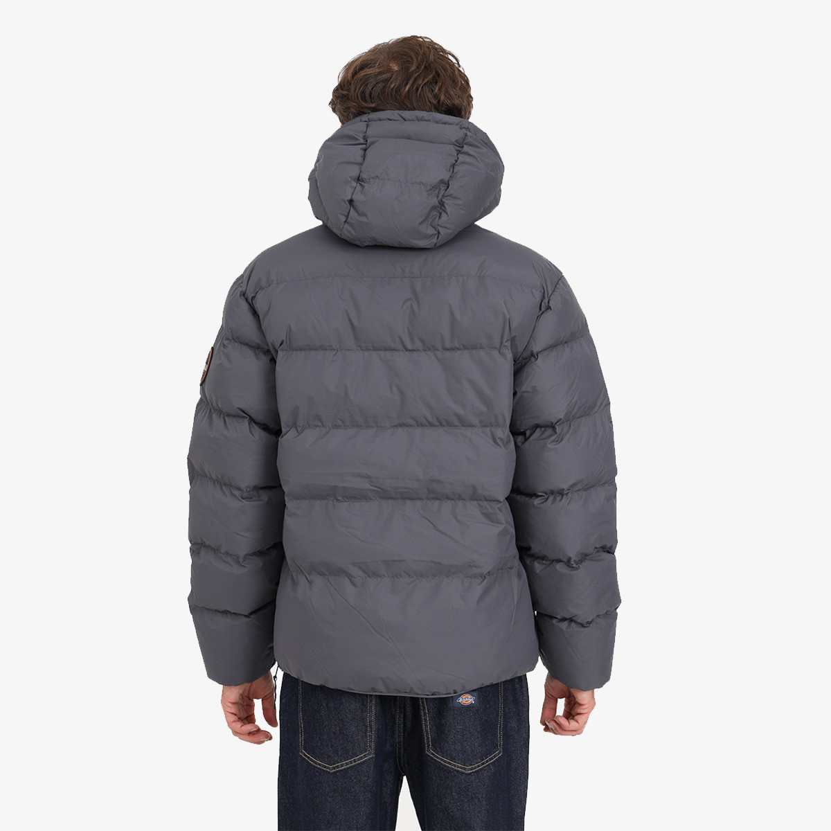 NAPAPIJRI Јакна RAINFOREST OP WI PUF DARK GREY SOLID 