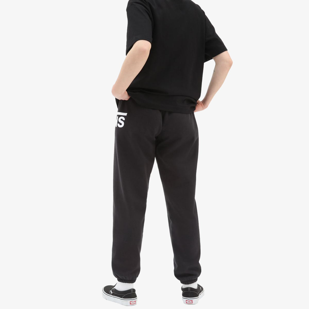 VANS Долен дел тренерки TAKE IT EASY SWEATPANT BLACK 