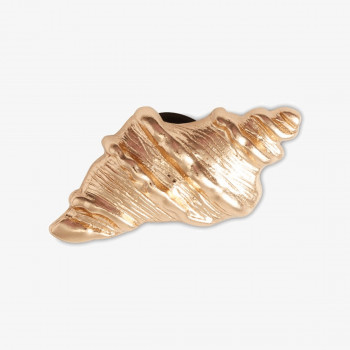 Crocs Украс GOLD SEA SHELL 
