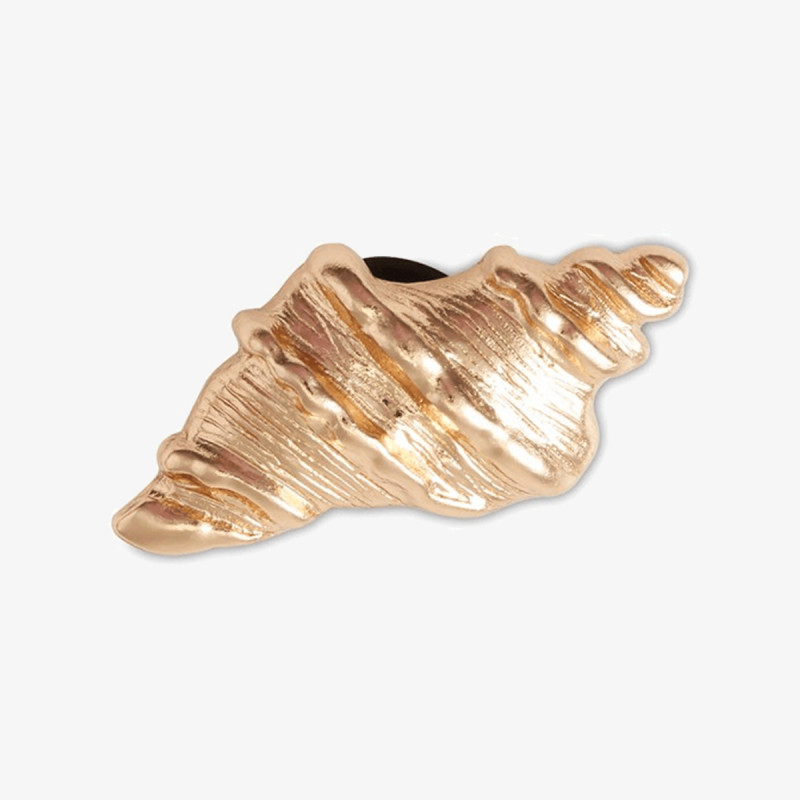 Crocs Украс GOLD SEA SHELL 
