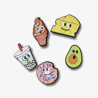 Crocs Привезок Lights Up Food Friends 5 Pack 