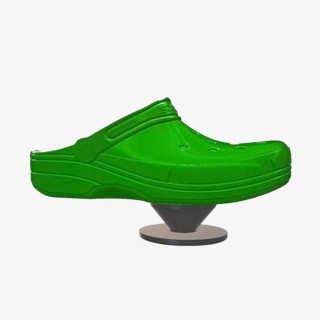 Crocs Украс 3D Green Classic Clog 