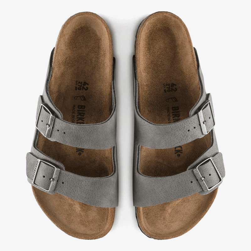 Birkenstock Shapka Arizona LENB Desert Buck Whale Gray 