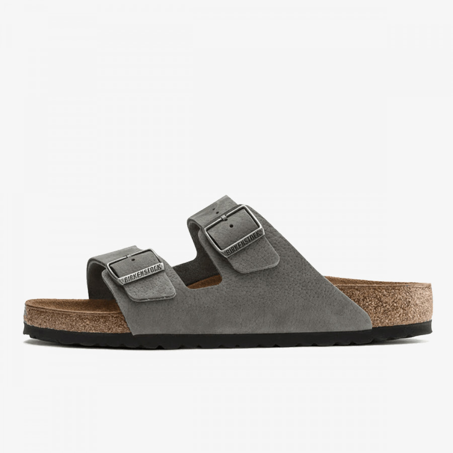 Birkenstock Shapka Arizona LENB Desert Buck Whale Gray 