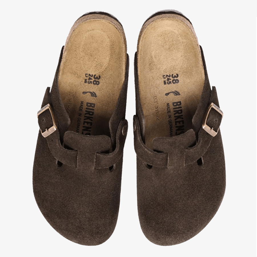 Birkenstock Папучи Boston LEVE Mocca 