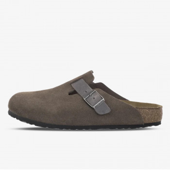 Birkenstock Папучи Boston LEVE/LEOI Concrete Gray 