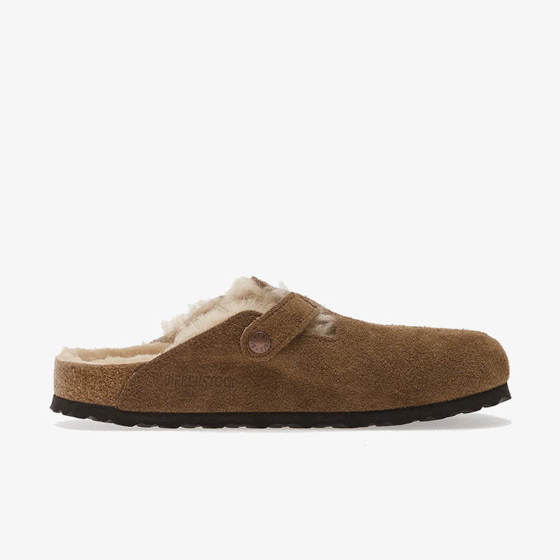 Birkenstock Папучи Boston Shear LEVE Dark Tea LAF 