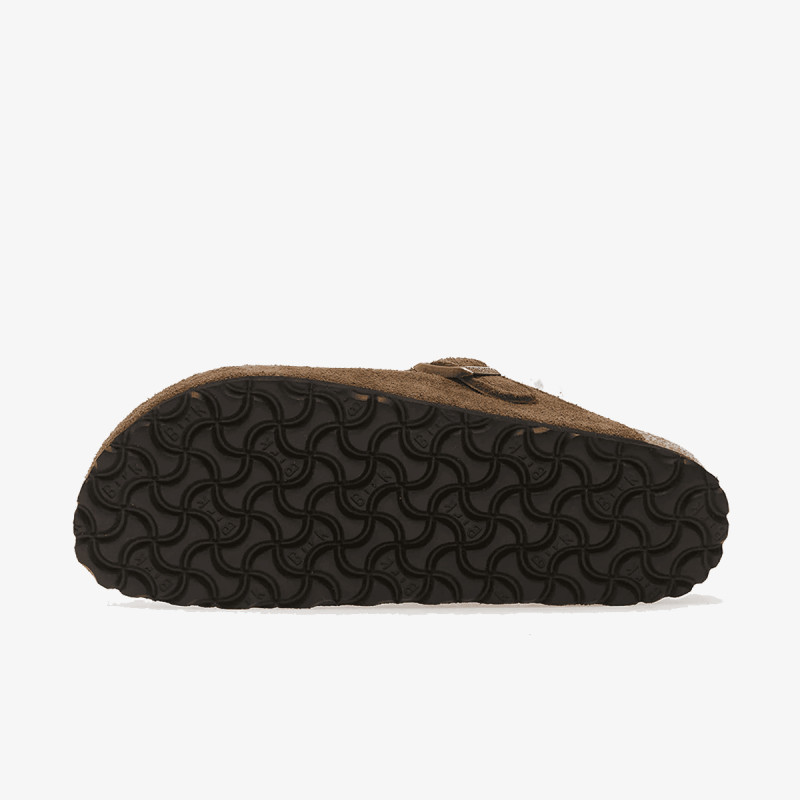 Birkenstock Папучи Boston Shear LEVE Dark Tea LAF 