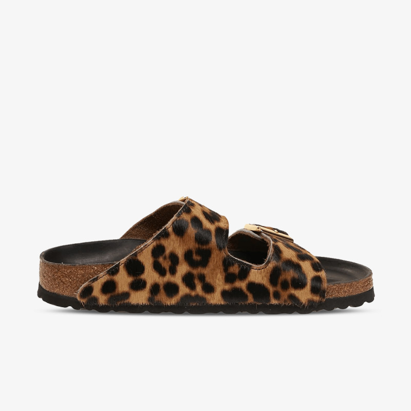 Birkenstock Папучи ARIZONA FUR LEO NATURAL HEX 