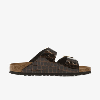 Birkenstock Папучи ARIZONA LENA EMBOSS ANIMAL BLACK 