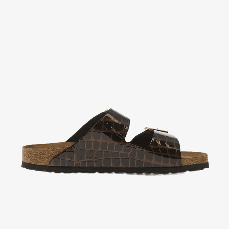 Birkenstock Папучи ARIZONA LENA EMBOSS ANIMAL BLACK 