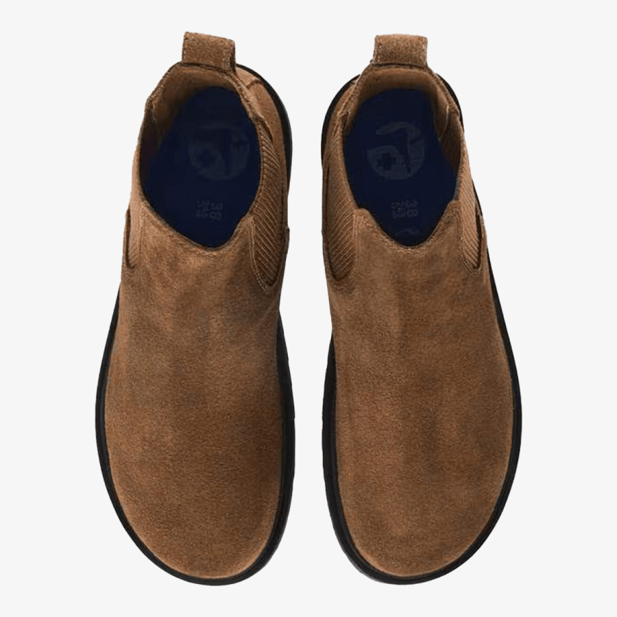 Birkenstock Чизми Highwood Slip On Mid  LEVE Dark Tea 