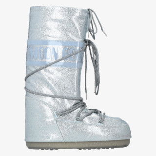 Moon Boot Çizme MB ICON GLITTER SILVER 35-44 