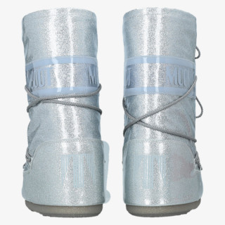 Moon Boot Çizme MB ICON GLITTER SILVER 35-44 