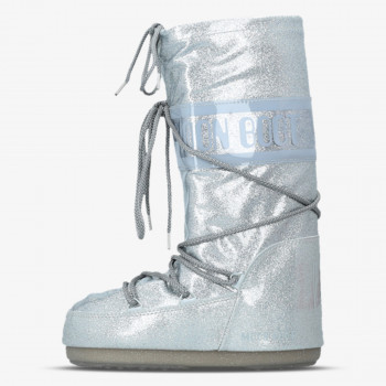 Moon Boot Çizme MB ICON GLITTER SILVER 35-44 