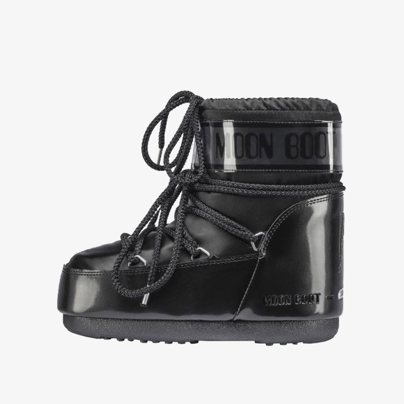 Moon Boot Çizme MOON BOOT CLASSIC LOW GLANCE BLACK 