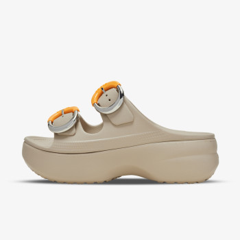 Crocs Папучи Sat Platform Dipped Buckle Sndl 