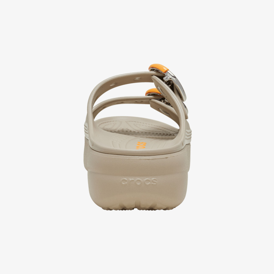 Crocs Папучи Sat Platform Dipped Buckle Sndl 