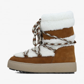 Moon Boot Çizme MB LTRACK SHEARLING WHISKY/OFF WHITE 