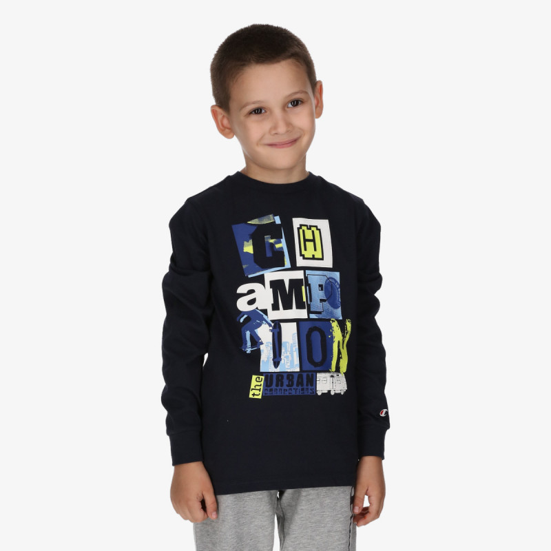 Champion Маица долги ракави SKATE LS TEE B 