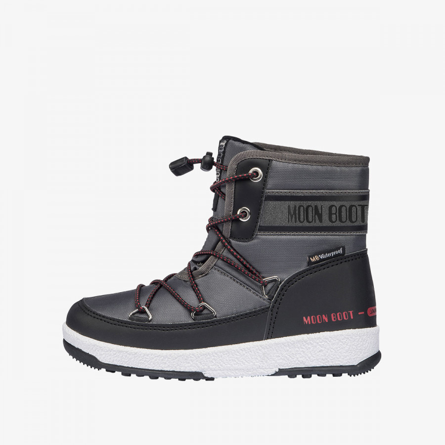 Moon Boot Чизми MOON BOOT JR BOY MID WP 2 BLACK/CASTLERO 