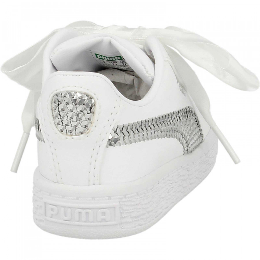 Puma Патики PUMA BASKET HEART BLING INF 