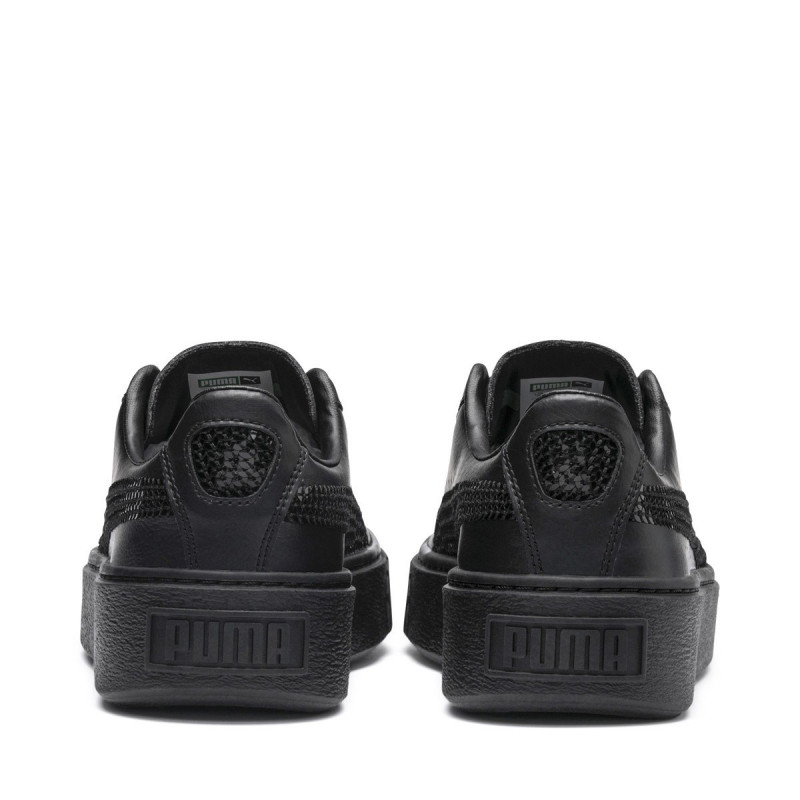 Puma basket platform bling junior clearance