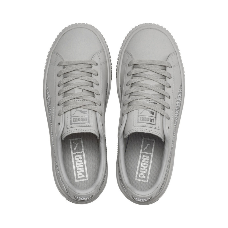 Puma basket clearance platform bling junior